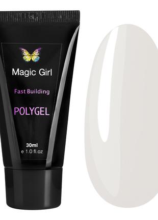 Полигель для наращивания Magic Girl PolyGel Тюбик №1 молочный ...