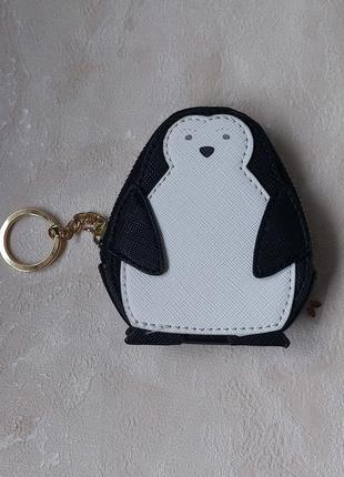 Забавный красивый кошелёк,брелок для ключей  пингвин
