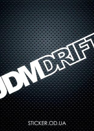 Виниловая наклейка на автомобиль - JDM DRIFT