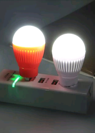 Usb led лампа фонарик підсввтка нічник