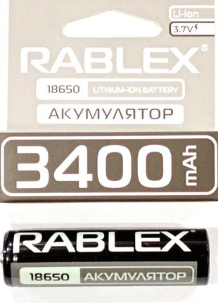 Аккумулятор Rablex 3400 Mah 18650 3.7V Li-Ion