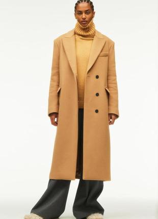 Пальто в мужском стиле zara limited edition