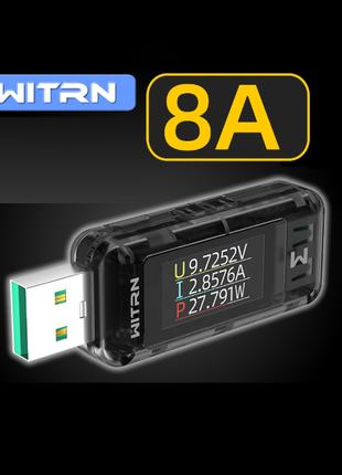 USB тестер напруги та струму WITRN A2 (з визначенням протоколі...