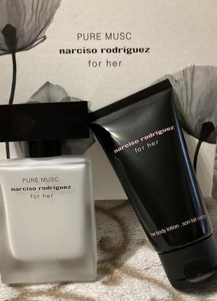 Набор narciso rodriguez for her pure musc