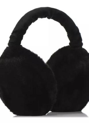 Хутряні навушники складні чорний one size детальніше.