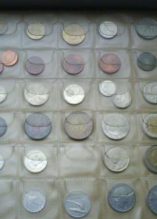 Коллекция монет и бумажных денег разных стран (монеты)