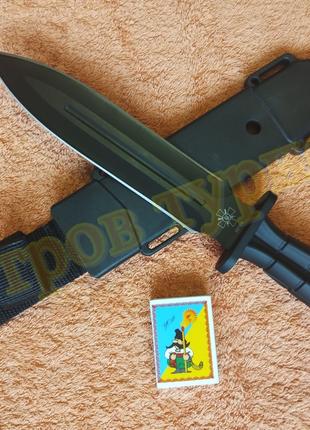 Тактический военный обоюдоострый нож Columbia 5518A   Black 30 см