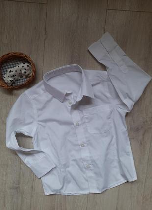 Сорочка tu 3 роки рубашка біла белая нова дитячий одяг