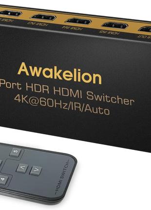 HDMI-переключатель разветвитель экстрактор HDMI-сплиттер Awabe...