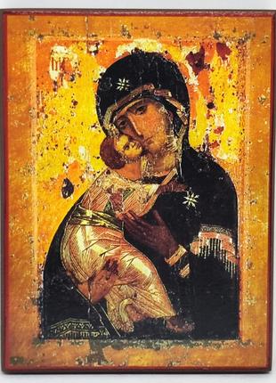 Икона "Вышгородская" Пресвятой Богородицы 16*12см