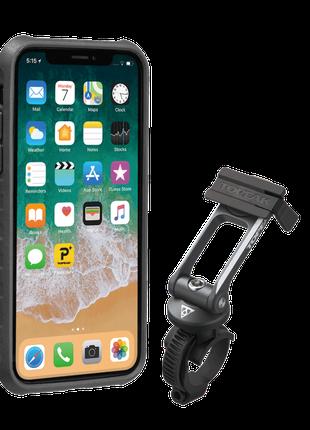 Чохол для телефону Topeak RideCase iPhone X /XS (чорний сірий)