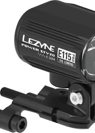 Переднє світло Lezyne EBIKE POWER STVZO PRO E115 SWITCH (чорний)