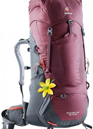 Рюкзак Deuter Aircontact Lite 45 + 10 SL (maron-graphite)