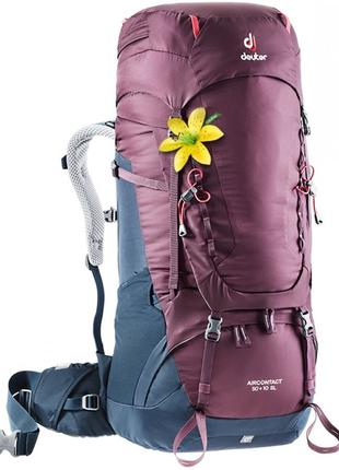 Рюкзак Deuter Aircontact 50 + 10 SL (blackberry-navy)