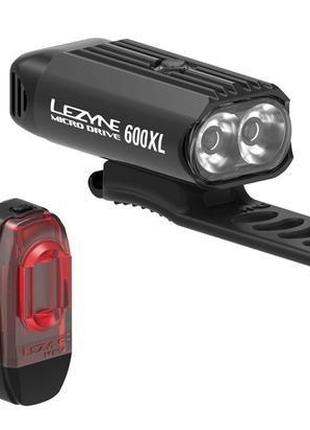 Комплект світла Lezyne MICRO DRIVE 600XL /KTV PRO PAIR (чорний...