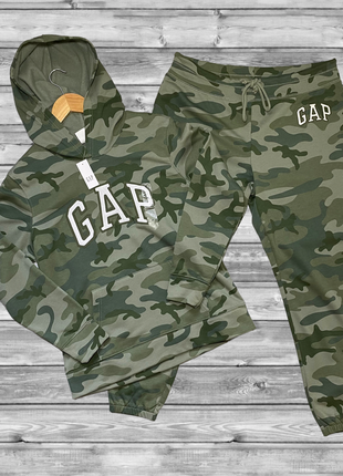 Жіночий костюм gap толстовка худі і штани gap logo fleece hoodie