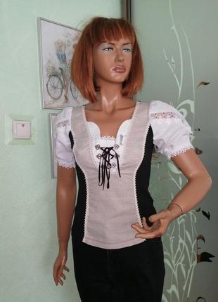 Винтажная блуза топ stickerpoint