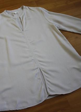 Подовжена блуза сорочка cos розмір m \ 38 модал / купро