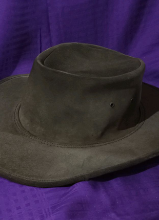 Капелюх шкіряний kookaburra bush hat