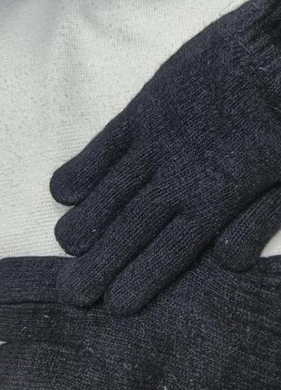 Черные перчатки. женские перчатки. рукавички