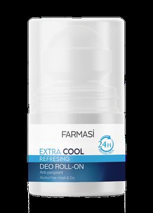 Мужской роликовый дезодорант Extra Cool 50 мл Farmasi