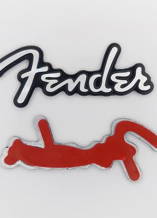 Эмблема Fender на сетку динамика