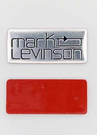 Эмблема Mark Levinson на сетку динамика