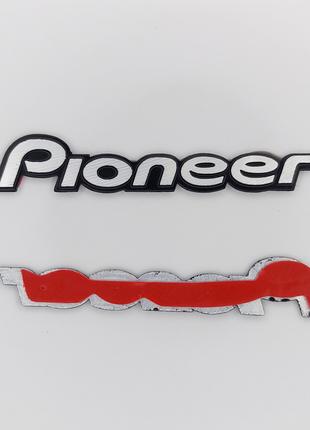 Эмблема Pioneer на сетку динамика