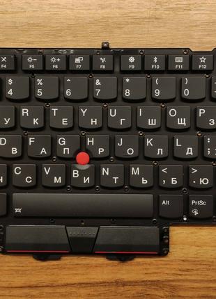 Клавиатура для ноутбука Lenovo X1 Carbon gen 5 с подсветкой (K...