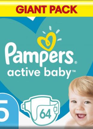 Подгузник Pampers Active Baby Размер 5 (11-16 кг) 64 шт (80010...