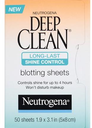 1, Косметическая салфетка для лица Neutrogena Deep Clean Shine...