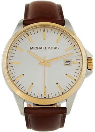 1, Мужские кварцевые часы Майкл Корс Michael Kors Penn темно-к...