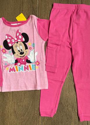 1, Поштучно набор хлопковых пижамок Минни Маус Дисней Disney С...