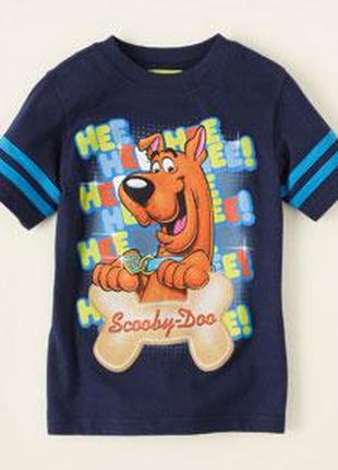 1, Хлопковая футболка веселый Scooby-Doo Скуби ду Размер 9-12м...