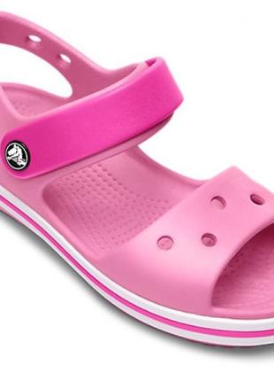1. Крокс Сандали Детские Crocband Sandal Kids Candy/Pink Crocs...