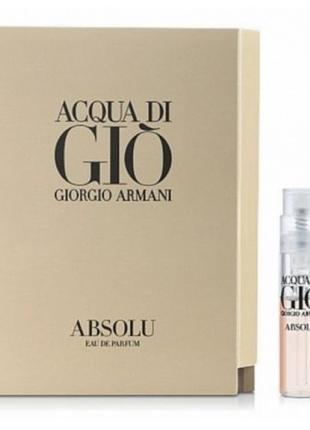 1, Парфумована вода чоловіча Giorgio Armani Acqua di Gio Absol...