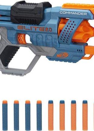 1, Бластер Nerf Commander RD-6 Нерф элит коммандер Hasbro Ориг...