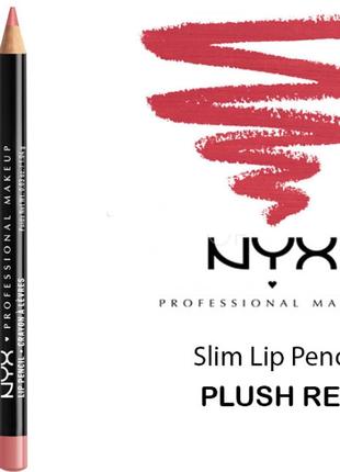 Матовий олівець для губ NYX Suede Matte Lip Liner відтінок Plu...