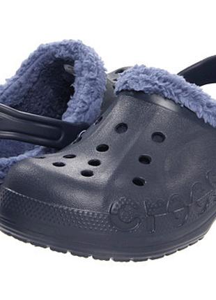 Крокс Crocs Baya Lined утеплені Крокси Сабо Крокс C10/11 устіл...