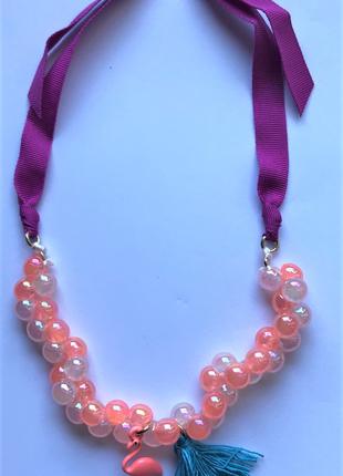 1, Ожерелье с фламинго Джимбори Gymboree Оригинал (США)