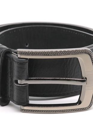 1. Мужской черный кожаный пояс ремень Duke Leather Belt Англия