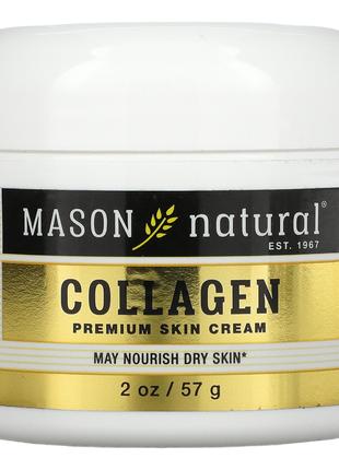 Mason Natural, крем для шкіри з колагеном преміальної якості,57 г