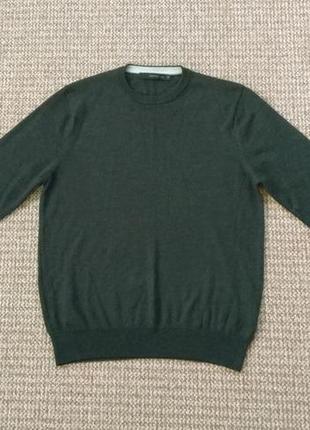 Calvin klein свитер шерстяной кофта оригинал (s-m)