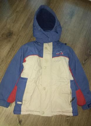 Зимняя куртка на мальчика nature 3-4 года