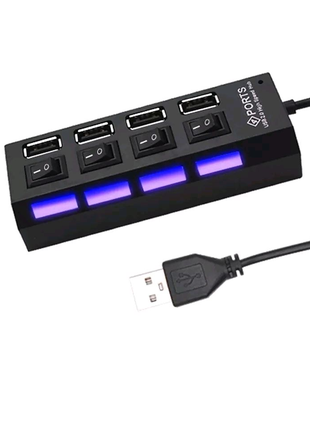 USB хаб 4порта