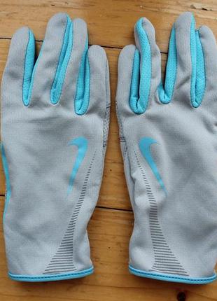 Беговые спортивные перчатки nike women gift running gloves раз...