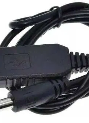 Кабель для роутера USB от Повер банка 12V-9V (5,5х2,1)