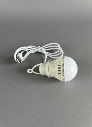 Led usb лампа led 3w кабель usb 1,2 м підвісний в наявності