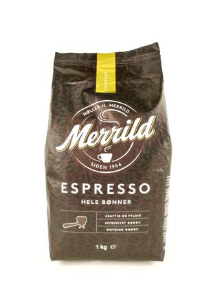 Кофе в зернах Merrild Espresso 1 кг Италия