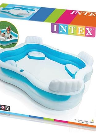 Детский надувной бассейн Intex 56475 Космический плот